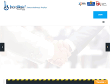 Tablet Screenshot of berdikariinsurance.com